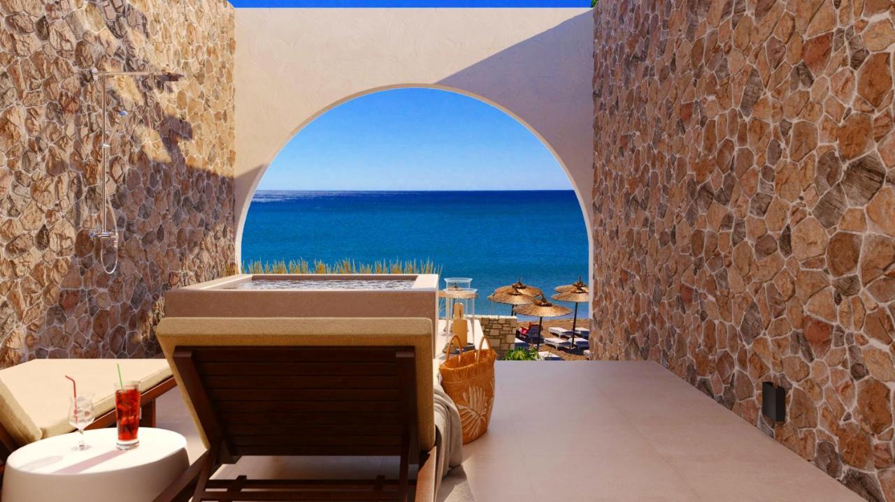 Delfini Beach Hotel & Suites 아크앤젤로스 외부 사진