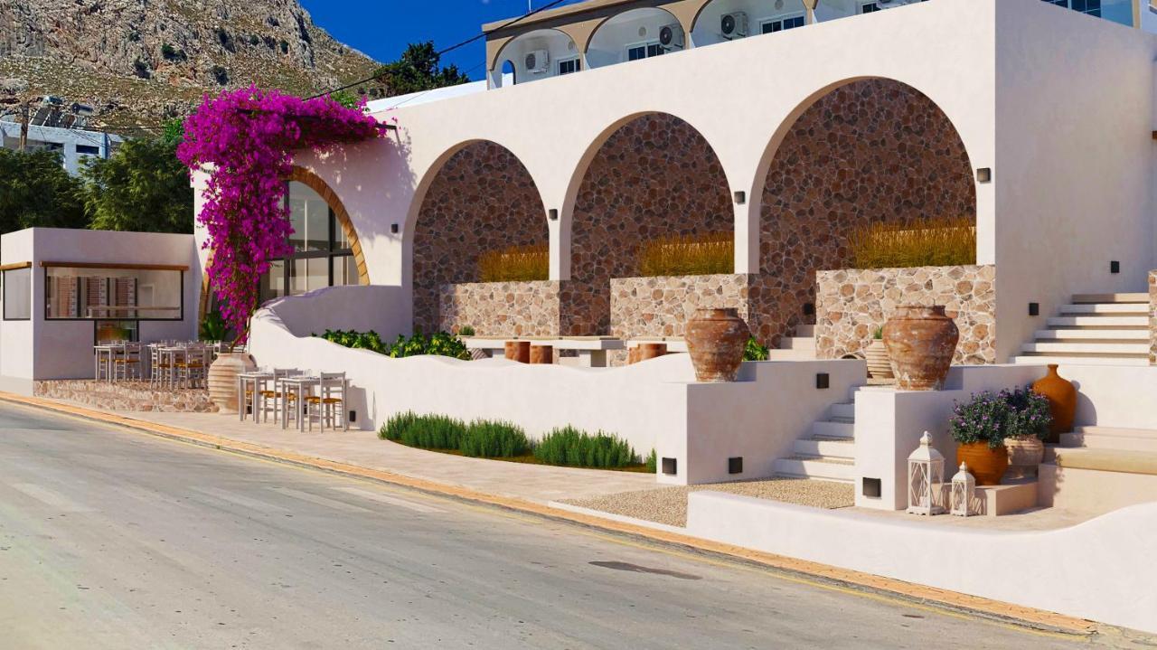 Delfini Beach Hotel & Suites 아크앤젤로스 외부 사진