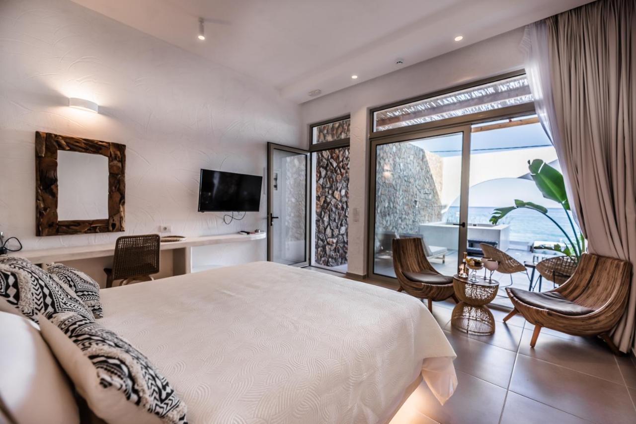 Delfini Beach Hotel & Suites 아크앤젤로스 외부 사진