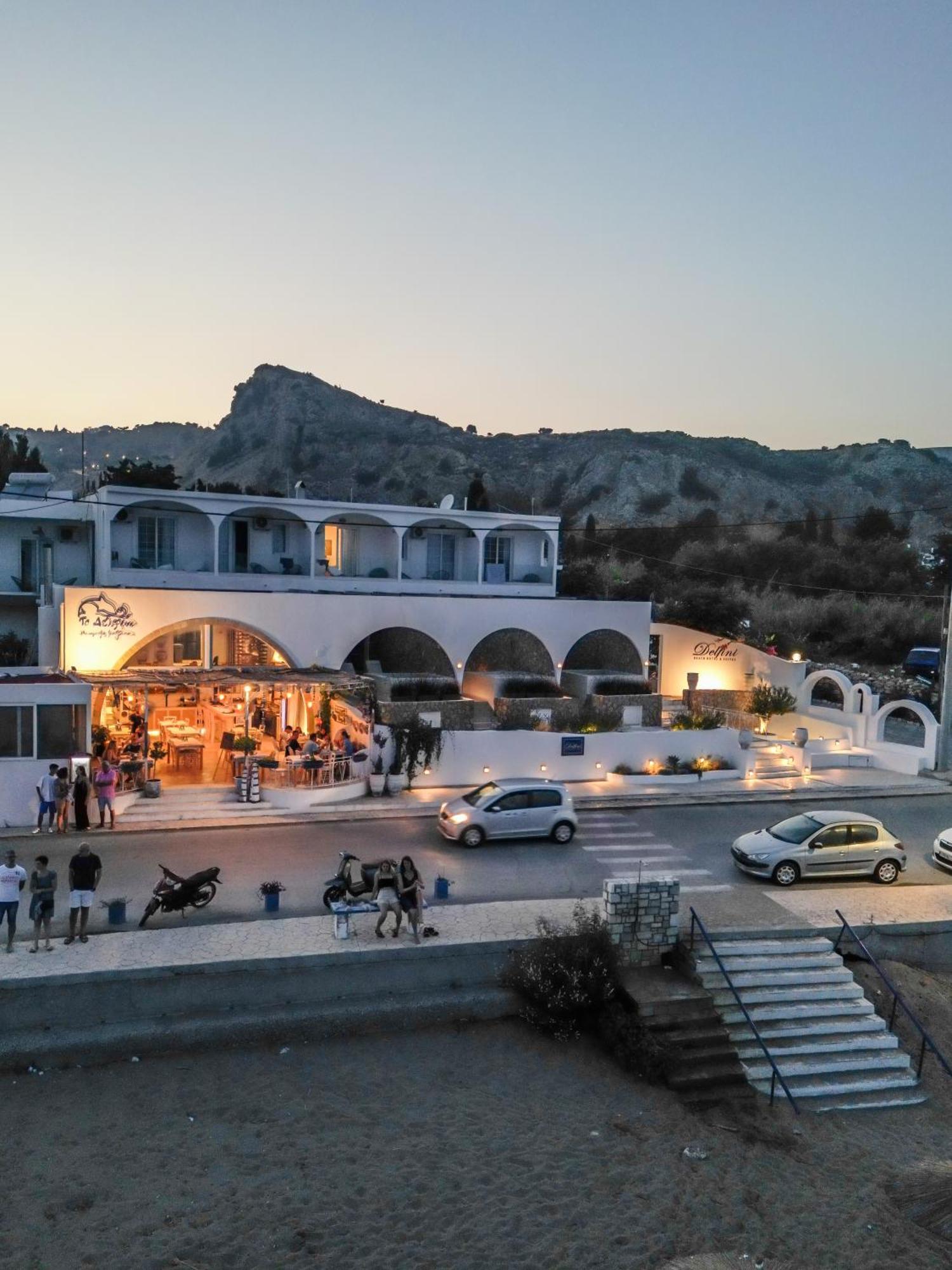 Delfini Beach Hotel & Suites 아크앤젤로스 외부 사진